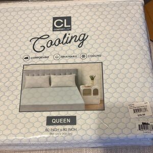 Cooling Mattress Cover - White